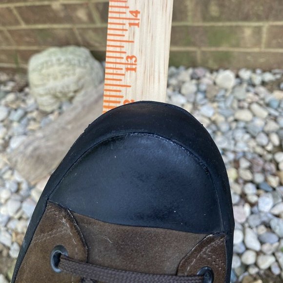 Hanwag Men's Salt Rock Euro Brown Gray Black Comfy Hiking Shoes US Size 13 - Picture 9 of 9